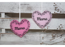 Stickdatei - ITH Herz Ranken MAMA